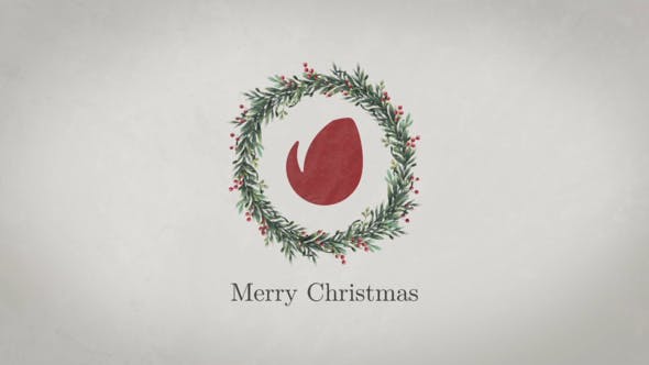 Videohive Christmas Wreath Logo 22991247 1 Videohive Christmas Wreath Logo 22991247