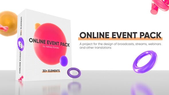 Videohive Online Event Pack / Webinar / Online Conference 27552598 1 Videohive Online Event Pack / Webinar / Online Conference 27552598