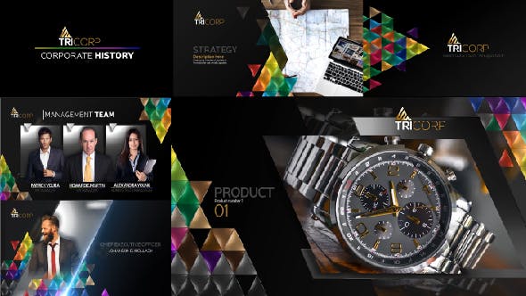 Videohive 3D Triangle Concept Corporate Profile 21482481 1 Videohive 3D Triangle Concept Corporate Profile 21482481