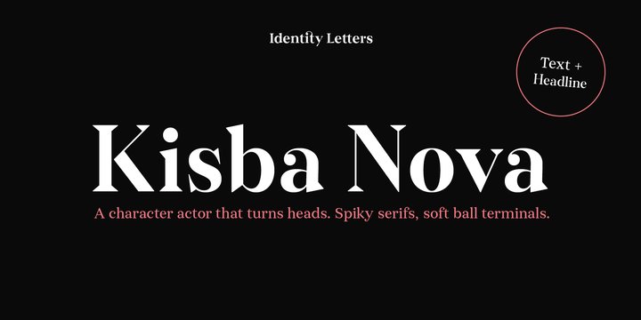 Kisba Nova Font Family 1 Kisba Nova Font Family