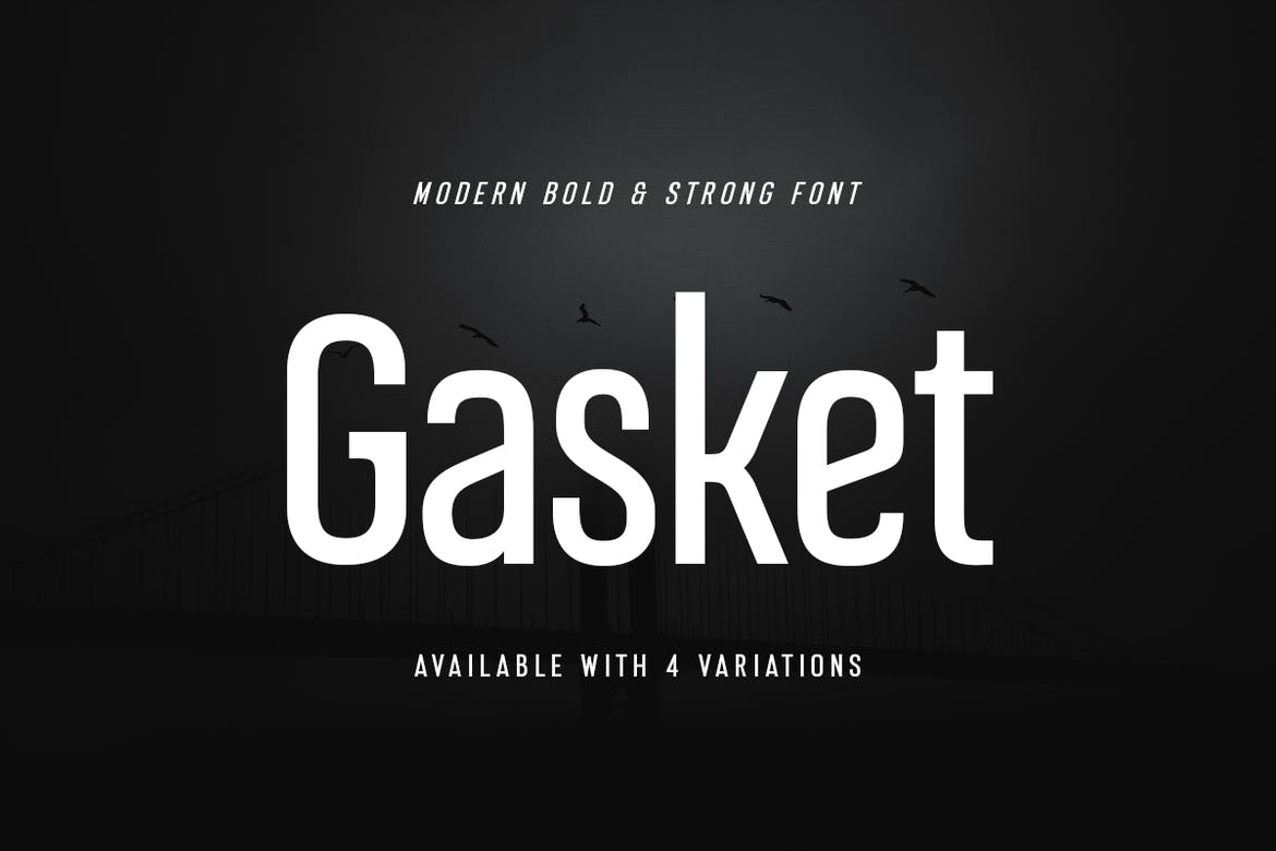 Gasket - Modern Corporate Condensed Sans Serif 1 Gasket - Modern Corporate Condensed Sans Serif