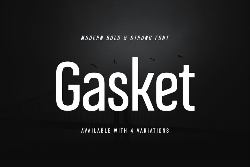 Gasket - Modern Corporate Condensed Sans Serif 1 Gasket - Modern Corporate Condensed Sans Serif