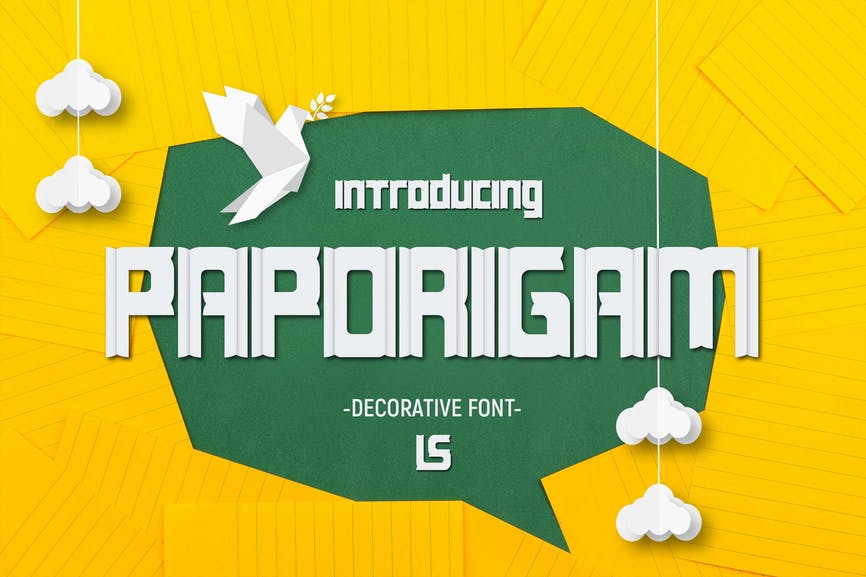 Paporigam Font 1 Paporigam Font