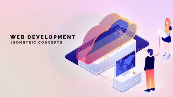 Videohive WEB Development - Isometric Concept 33963138 1 Videohive WEB Development - Isometric Concept 33963138