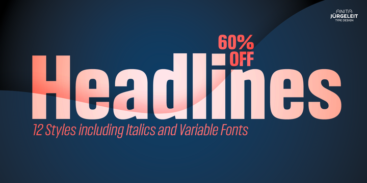 Headlines Font Family 1 Headlines Font Family