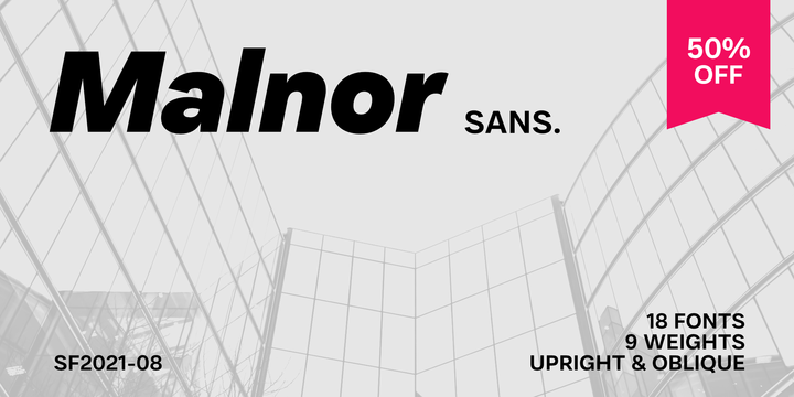 Malnor Sans Font Family 1 Malnor Sans Font Family