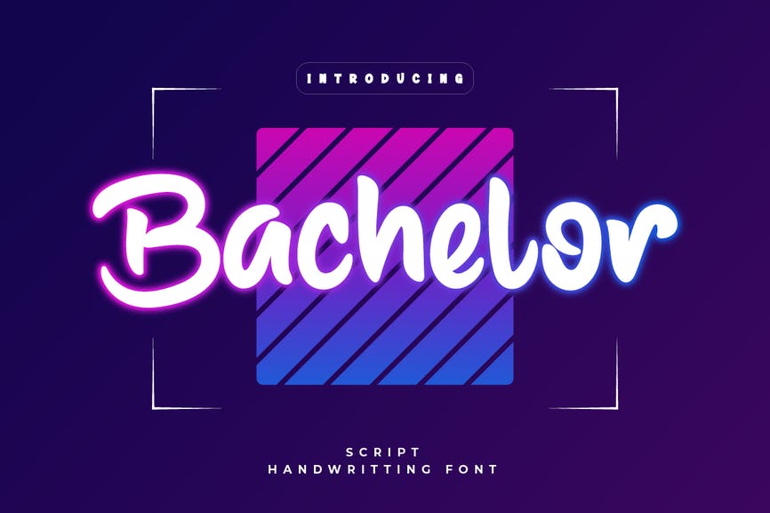 Bachelor Font 1 Bachelor Font