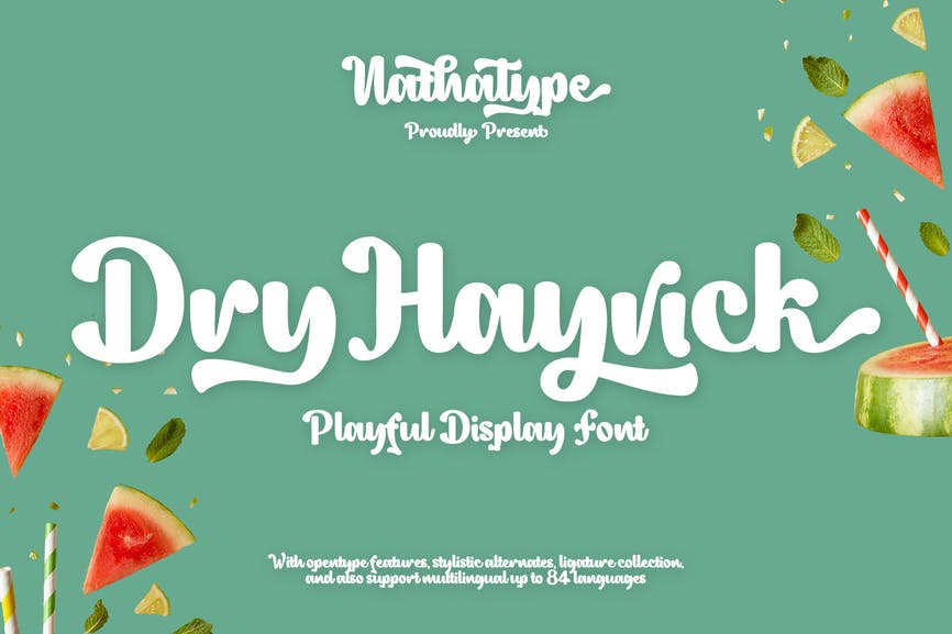 Dry Hayrick Font 1 Dry Hayrick Font