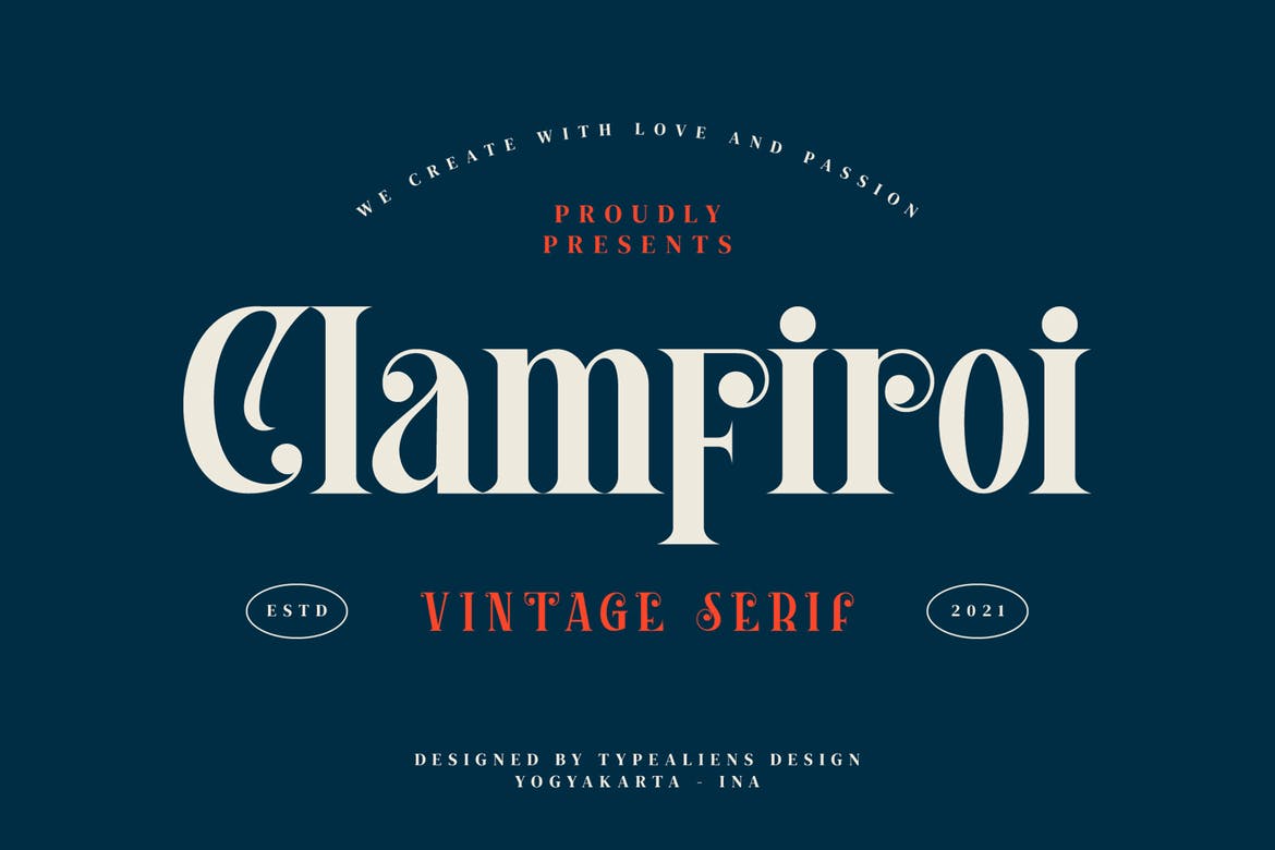 Clamfiroi Font 1 Clamfiroi Font