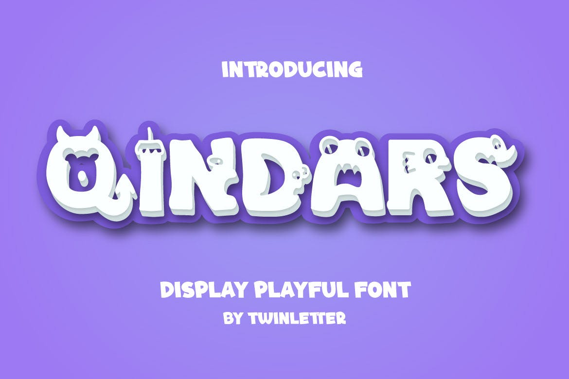 Qindars Font 1 Qindars Font