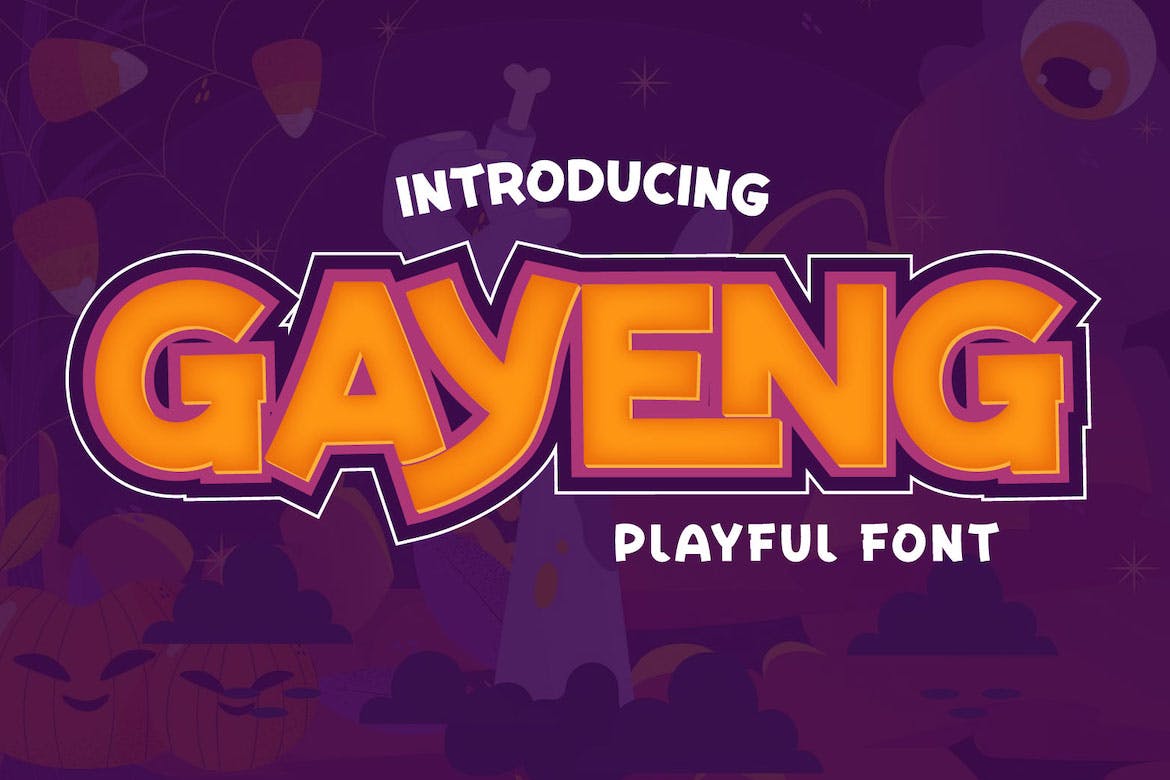 Gayeng Font 1 Gayeng Font