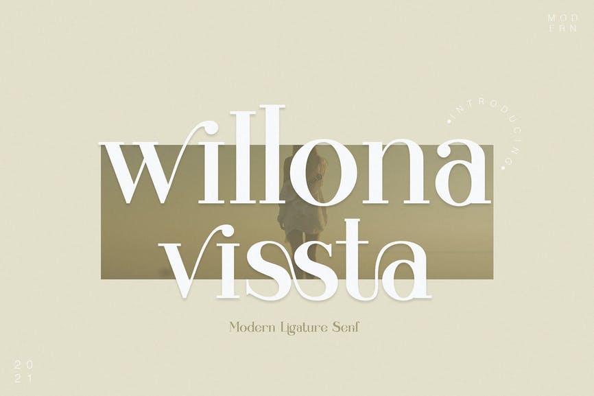 Willona vissta Modern Ligature Serif 1 Willona vissta Modern Ligature Serif