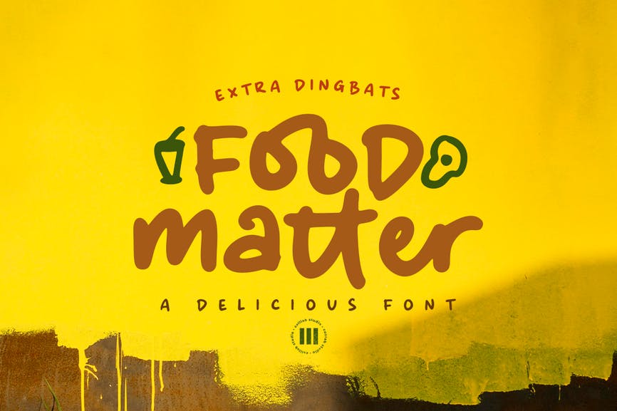 Food Matter - A Delicious Handwritten Font 1 Food Matter - A Delicious Handwritten Font