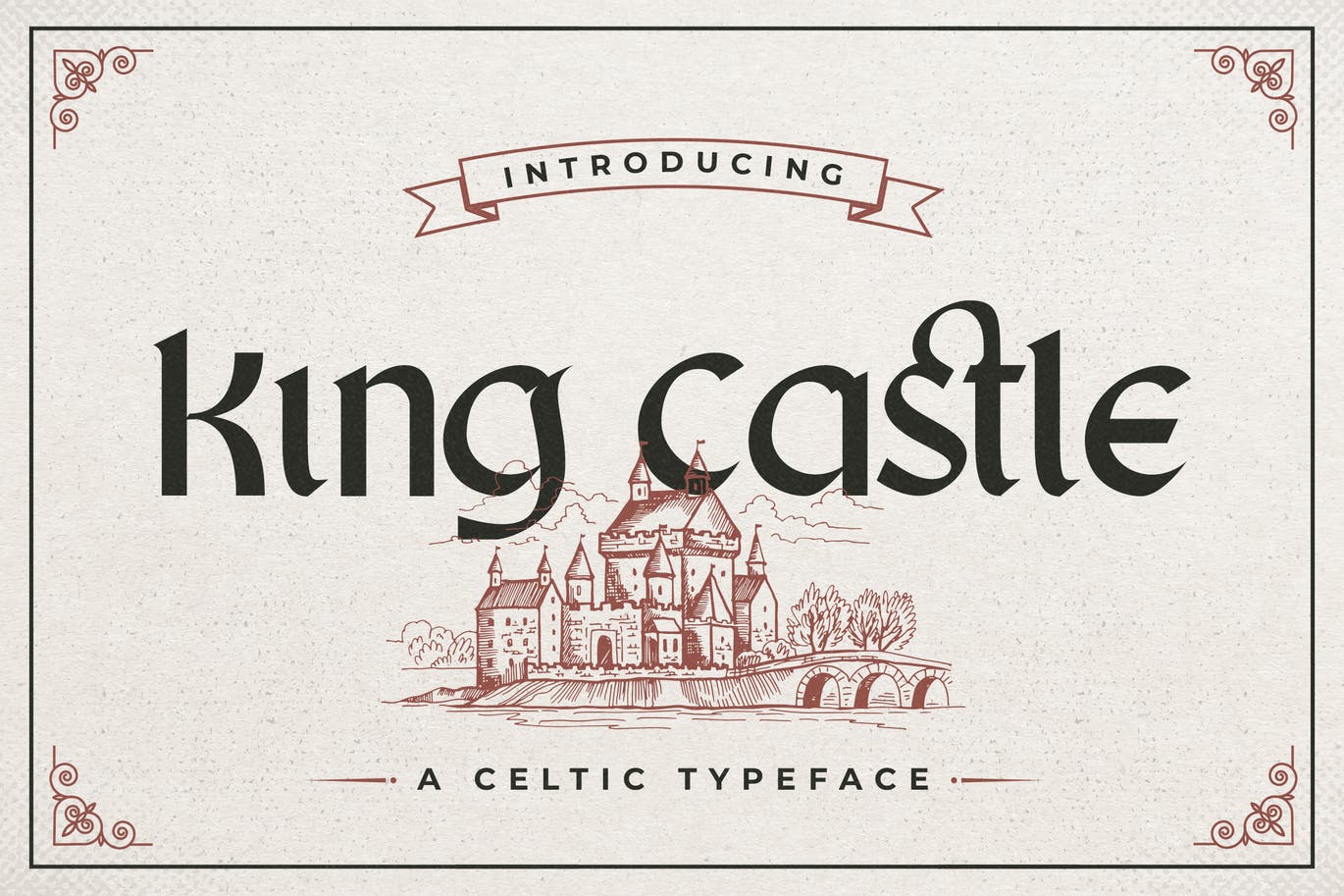 King Castle – Celtic Typeface 1 King Castle – Celtic Typeface
