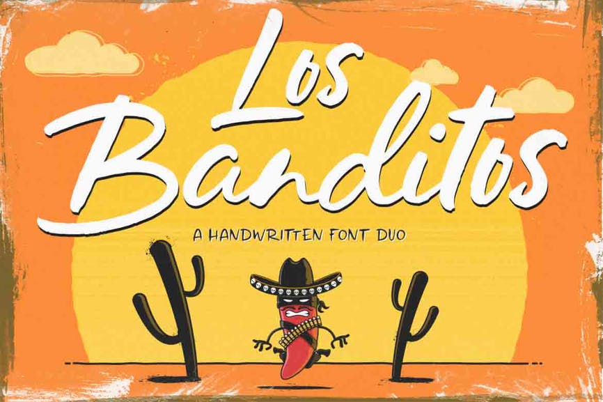 Los Banditos Font Duo 1 Los Banditos Font Duo