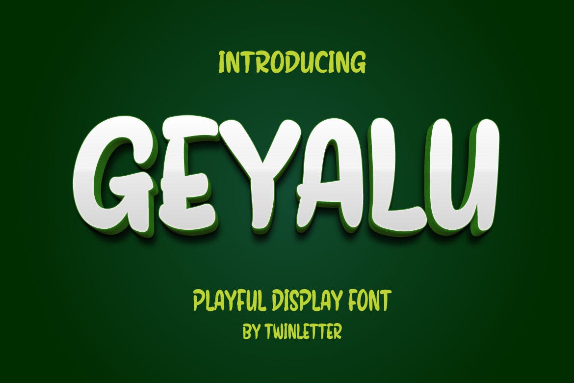Geyalu Font 1 Geyalu Font