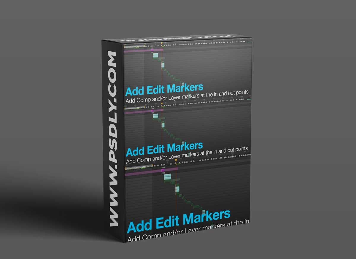 AEScripts Add Edit Marker v1.5 1 AEScripts Add Edit Marker v1.5