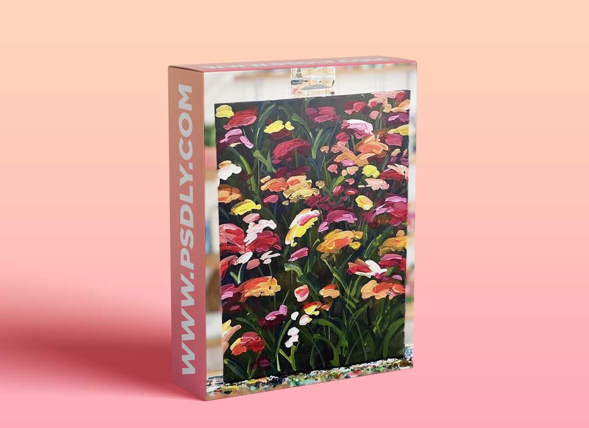 Acrylic Painting: How to Paint Wildflowers with Acrylic Paint on Canvas Step by Step for Beginners 1 Acrylic Painting: How to Paint Wildflowers with Acrylic Paint on Canvas Step by Step for Beginners