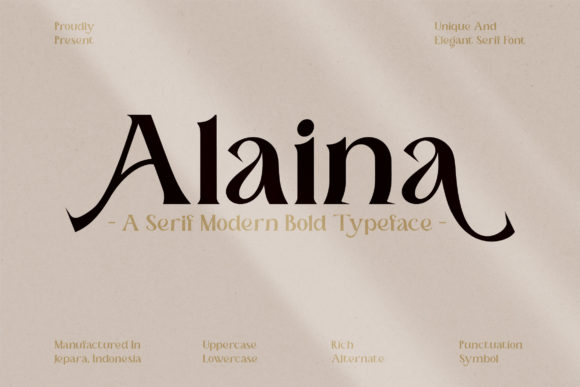 Alaina Font 1 Alaina Font