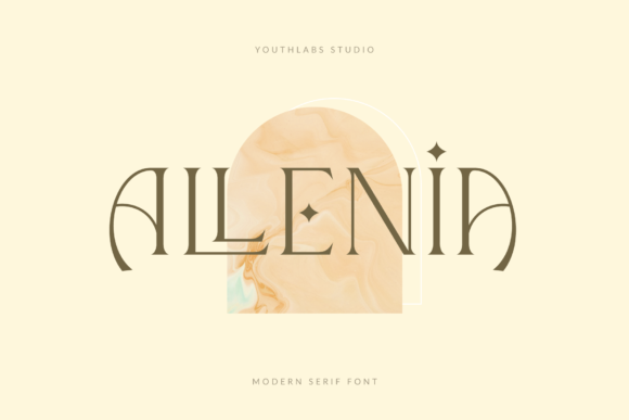 Allenia Font 1 Allenia Font