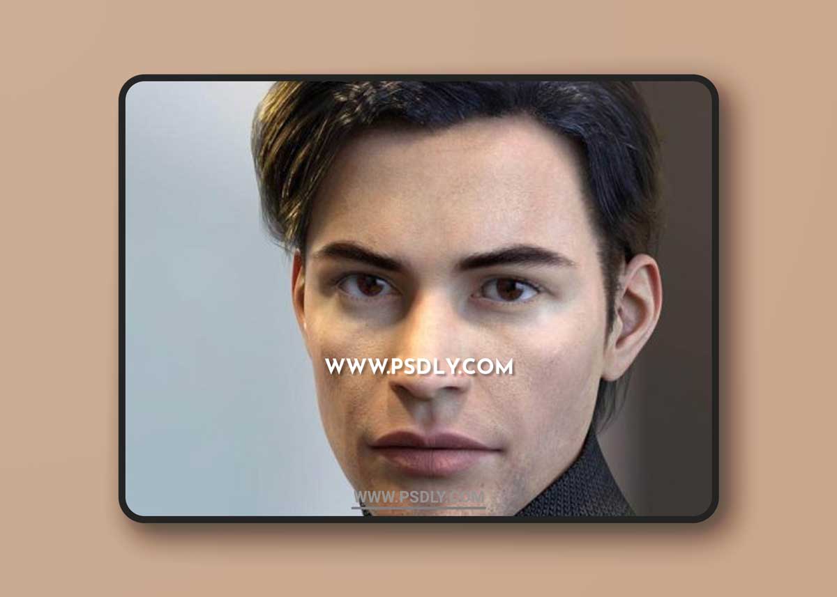 Asher HD for Genesis 8 Male 3D Models 1 Asher HD for Genesis 8 Male 3D Models