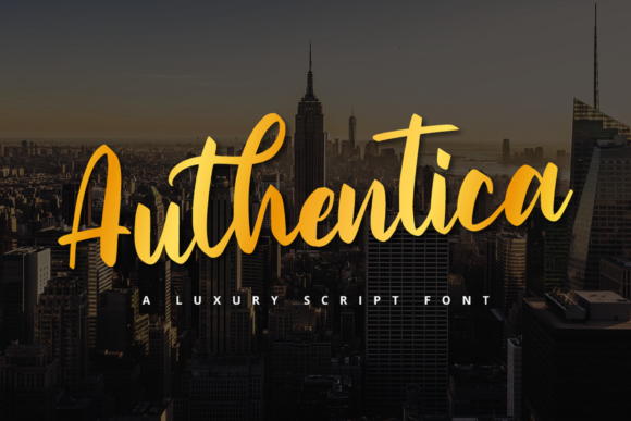 Authentica Font 1 Authentica Font