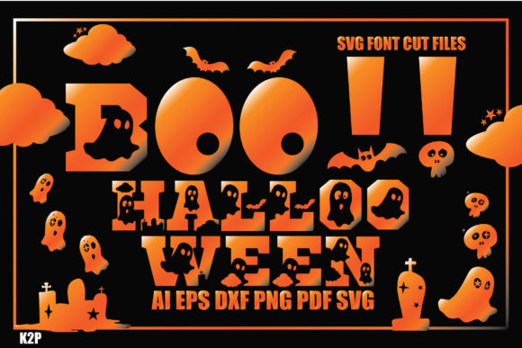 Boo!! Halloween Font 1 Boo!! Halloween Font