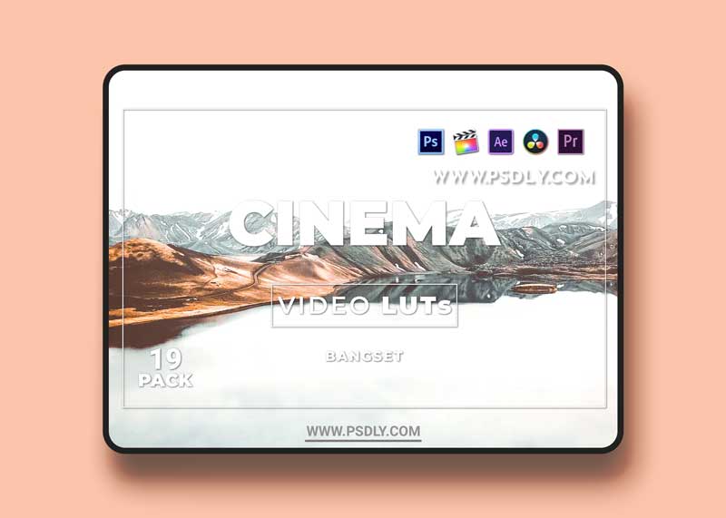 Bangset Cinema Pack 19 Video LUTs 1 Bangset Cinema Pack 19 Video LUTs
