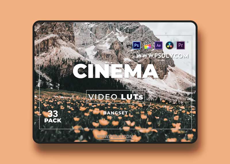 Bangset Cinema Pack 33 Video LUTs 1 Bangset Cinema Pack 33 Video LUTs