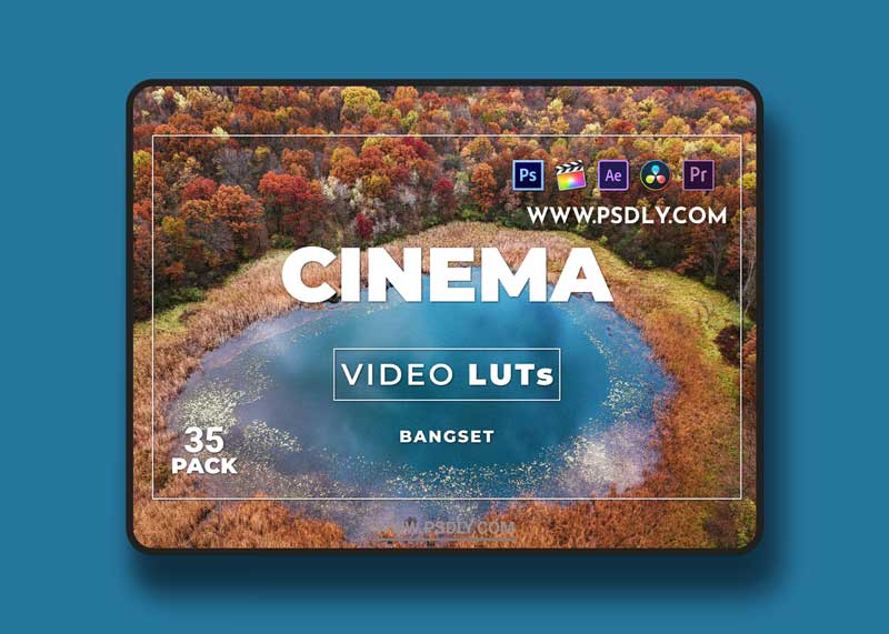 Bangset Cinema Pack 35 Video LUTs 1 Bangset Cinema Pack 35 Video LUTs