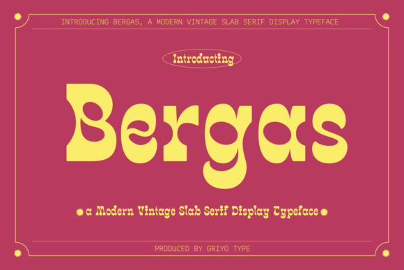 Bergas Font 1 Bergas Font