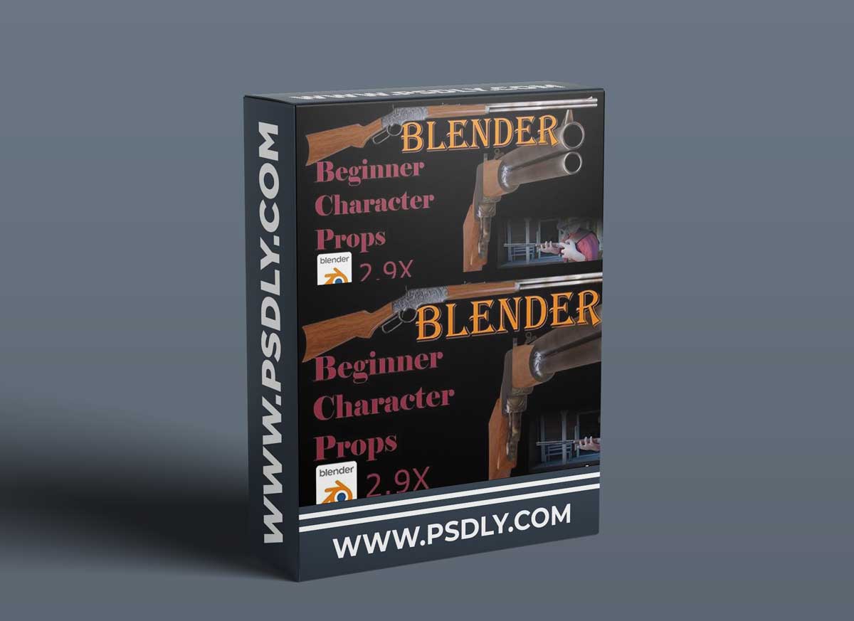 Blender Beginner: Your first Character Prop 1 Blender Beginner: Your first Character Prop