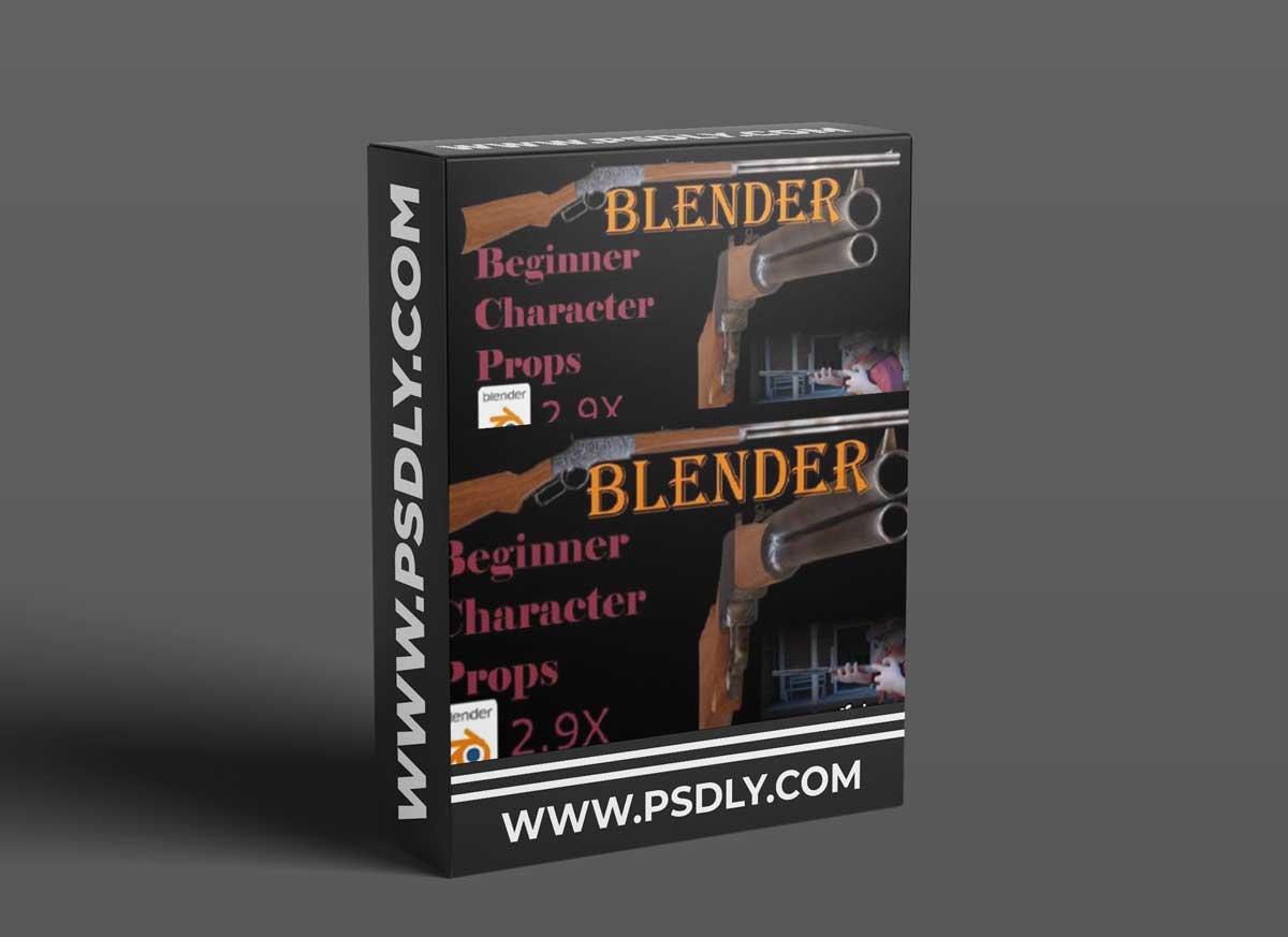 Blender Beginner: Your first Western Style Rifle 1 Blender Beginner: Your first Western Style Rifle