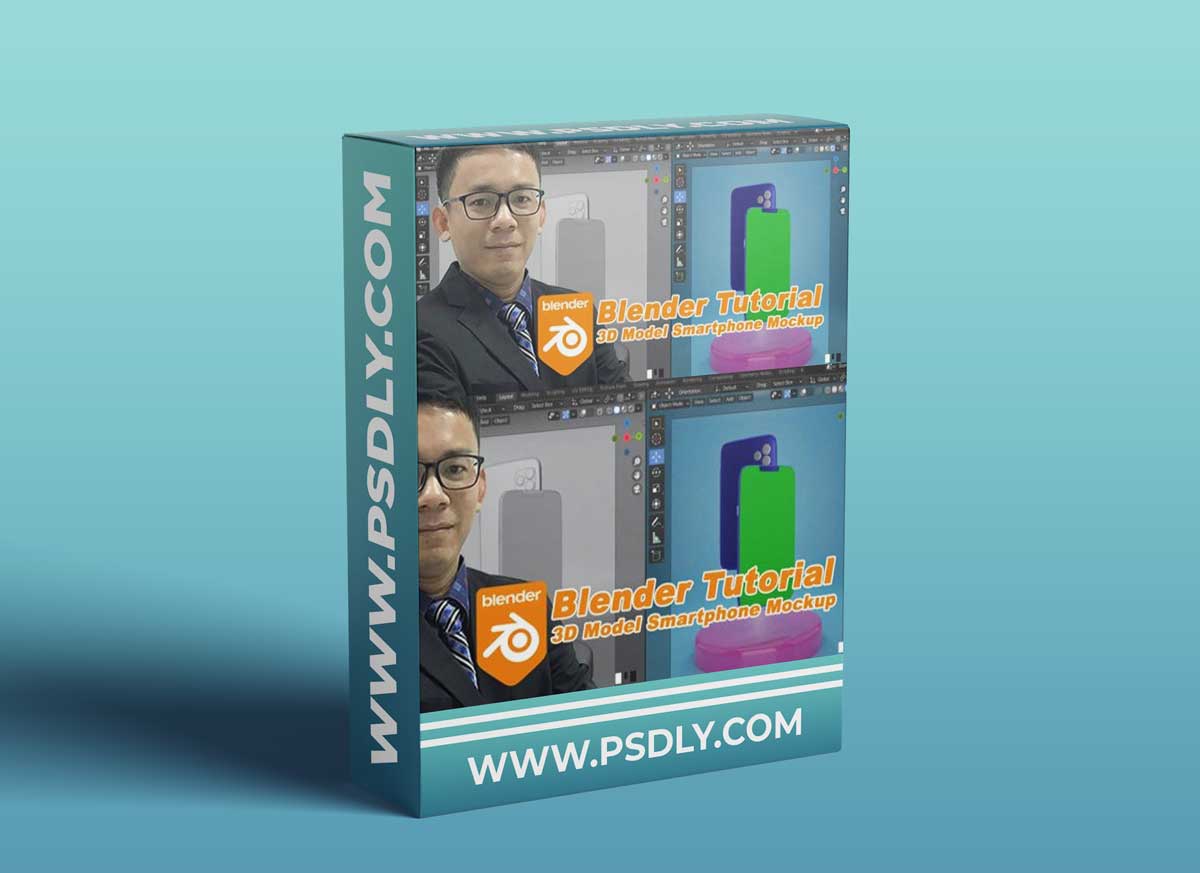 Blender Tutorial : 3D Model Smartphone Mockup 1 Blender Tutorial : 3D Model Smartphone Mockup