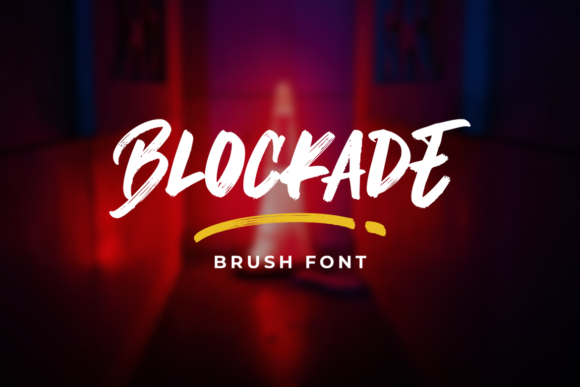 Blockade Font 1 Blockade Font