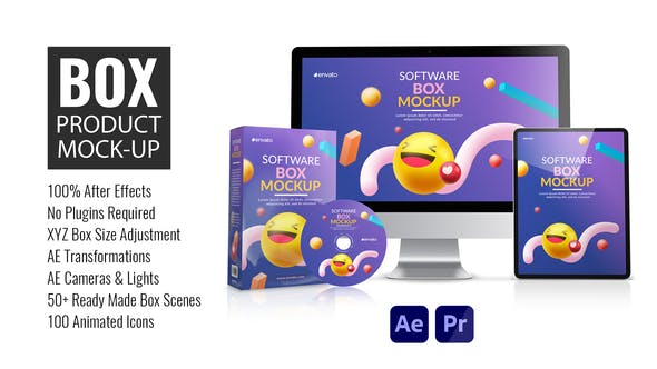 Videohive Box Product Mock-up 33176397 1 Videohive Box Product Mock-up 33176397