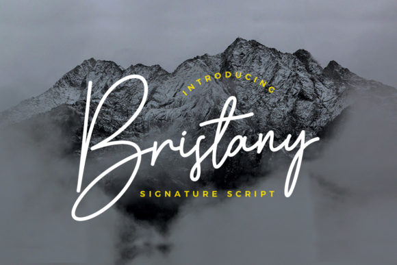 Bristany Font 1 Bristany Font