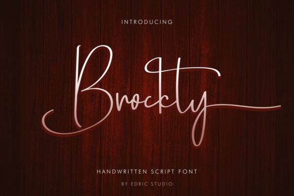 Brockly Font 1 Brockly Font