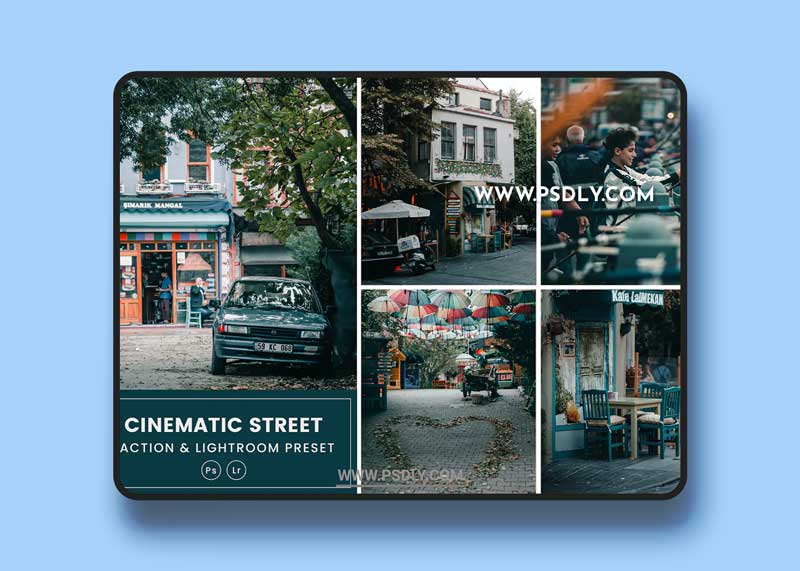 Cinematic Street Action & Lightrom Presets 1 Cinematic Street Action & Lightrom Presets