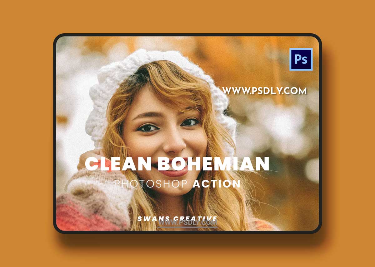 Clean Bohemian Photoshop Action 1 Clean Bohemian Photoshop Action