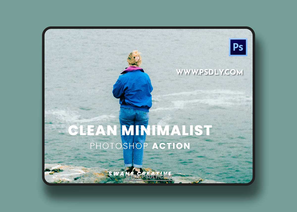 Clean Minimalist Photoshop Action 1 Clean Minimalist Photoshop Action