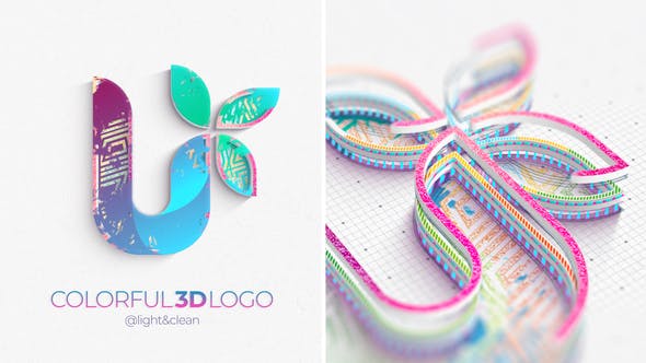Videohive - Colorful 3D Logo Reveal - 33021950 1 Videohive - Colorful 3D Logo Reveal - 33021950