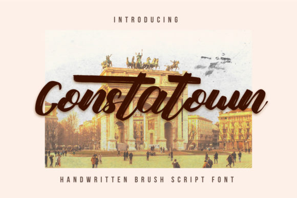 Constatown Font 1 Constatown Font
