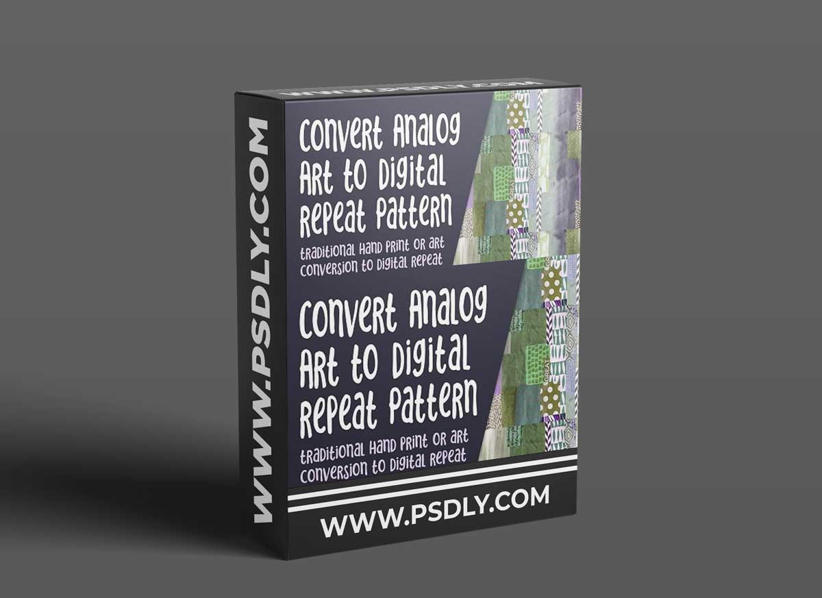 Convert Conventional Art or a Fabric Print from Analog to Digital into a Seamless Repeat Tile 1 Convert Conventional Art or a Fabric Print from Analog to Digital into a Seamless Repeat Tile