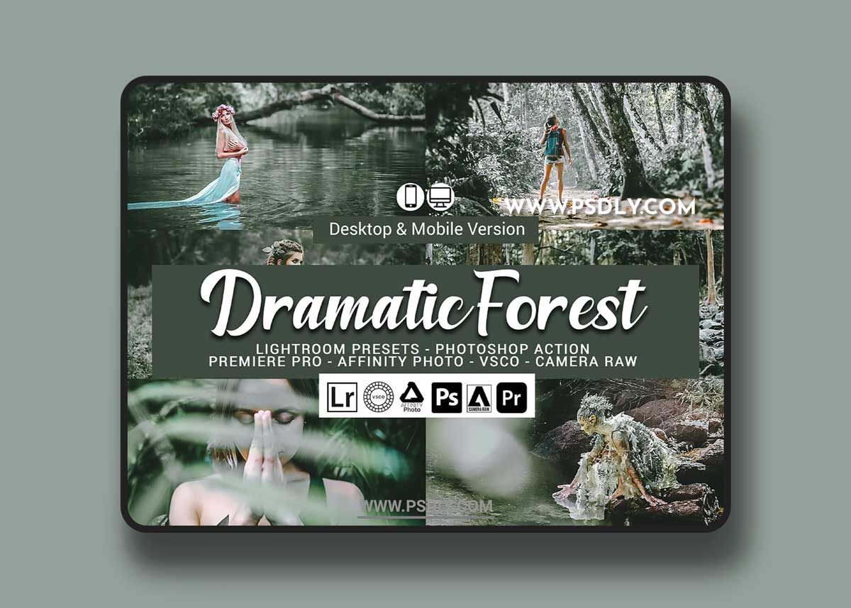CreativeMarket - Dramatic Forest Presets 5689538 1 CreativeMarket - Dramatic Forest Presets 5689538