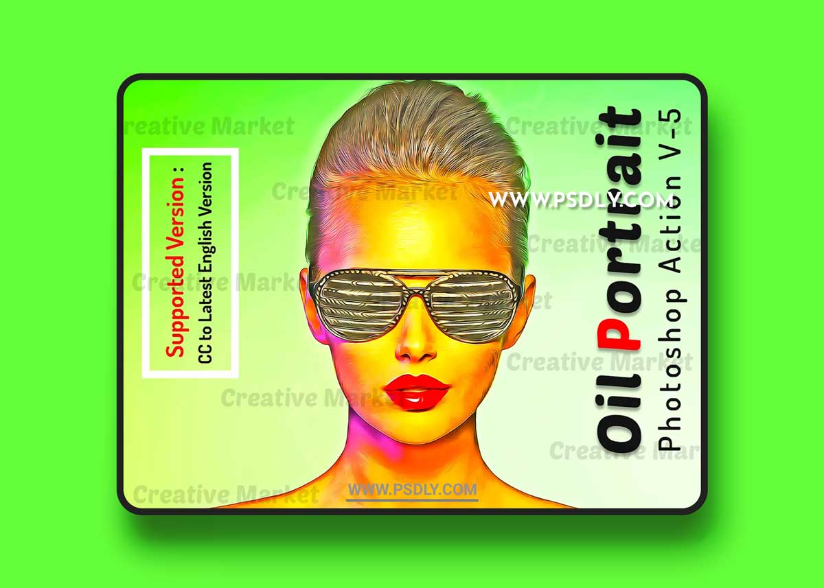 CreativeMarket - Oil Portrait Photoshop Action V-5 6508359 1 CreativeMarket - Oil Portrait Photoshop Action V-5 6508359