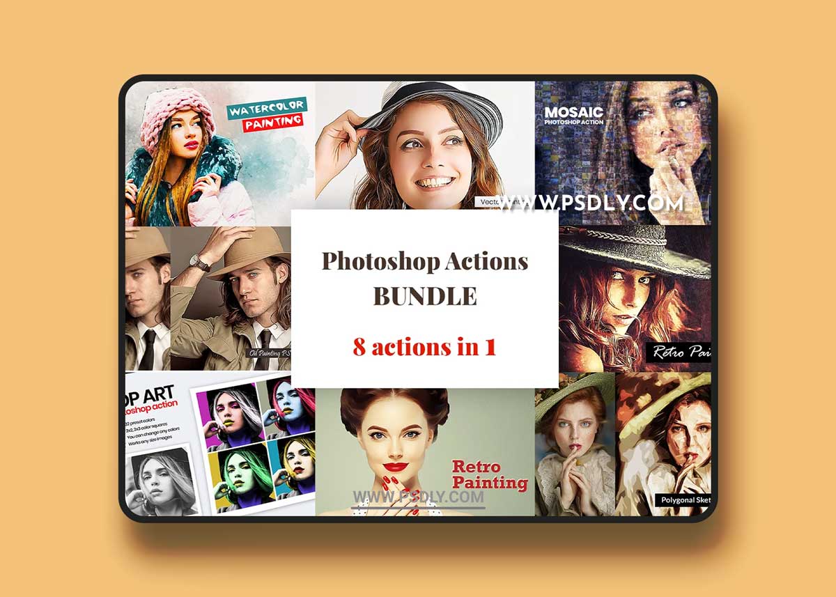 CreativeMarket - Photoshop Actions Bundle 3756067 1 CreativeMarket - Photoshop Actions Bundle 3756067