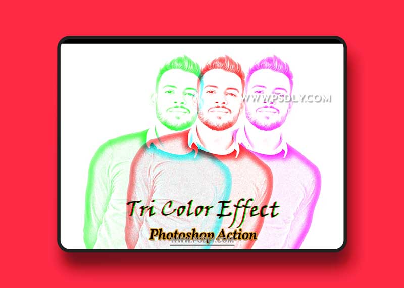 CreativeMarket - Tri Color Effect Photoshop Action 4834996 1 CreativeMarket - Tri Color Effect Photoshop Action 4834996