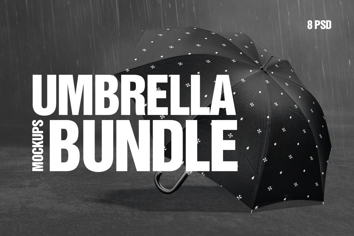 CreativeMarket - Umbrella Mockups Bundle 6442996 1 CreativeMarket - Umbrella Mockups Bundle 6442996