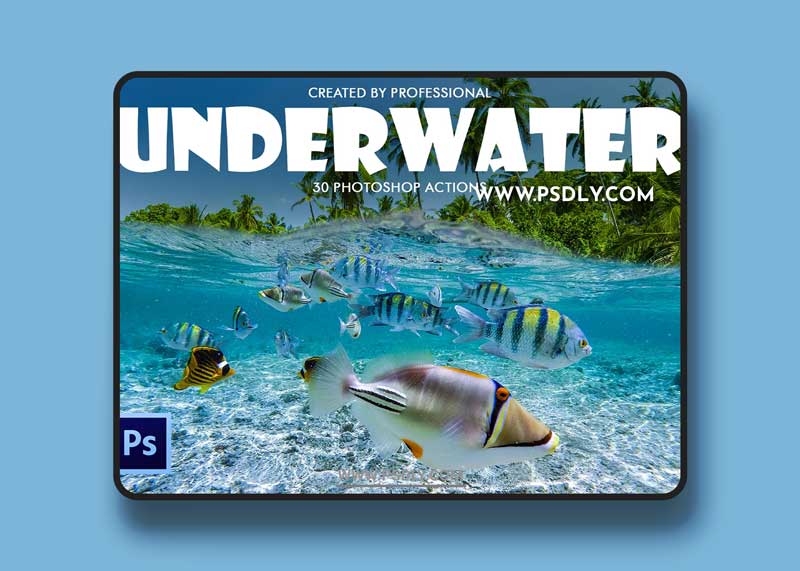 CreativeMarket - Underwater Photoshop Actions 4725922 1 CreativeMarket - Underwater Photoshop Actions 4725922